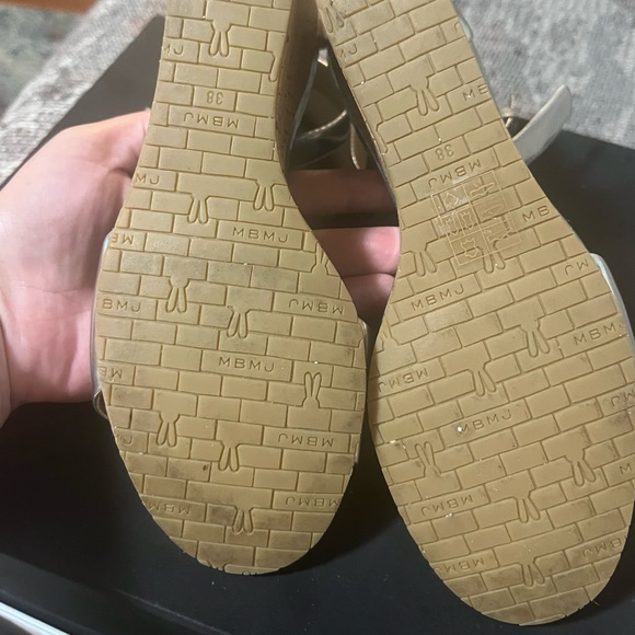 $250 Marc Jacobs Strappy Wedge Sandals Worn Once - Picture 8 of 11